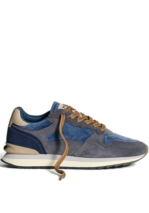 Hoff panelled lace-up sneakers - Blue