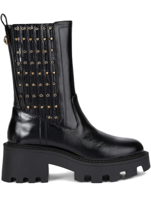 Kurt Geiger London heart stud Chelsea ankle boots - Black