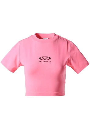 VETEMENTS cotton t-shirt - Pink