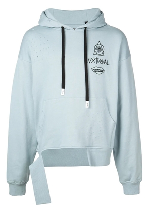 Haculla 'There's No Future For You' hoodie - Blue