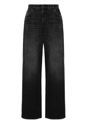 Jean Paul Gaultier Body Marinière-print jeans - Black