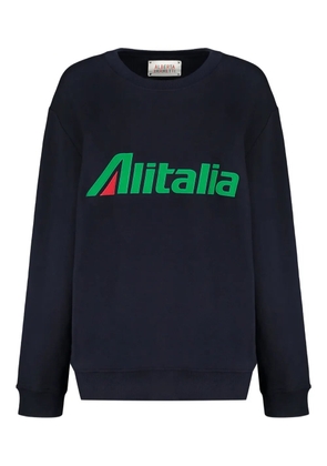 Alberta Ferretti Alitalia sweatshirt - Blue