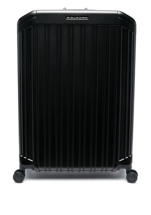 PIQUADRO Spinner zipped luggage bag - Black