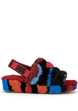 UGG Fluff Yeah slides - Red