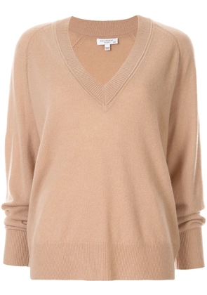 Equipment Madalene v-neck cashmere jumper - Brown