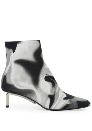 Off-White 50mm Liquid Melt Allen ankle boots - Black
