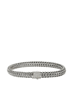 John Hardy sterling silver Icon diamond bracelet