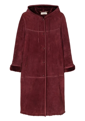 A.N.G.E.L.O. Vintage Cult 1980s suede coat - Red