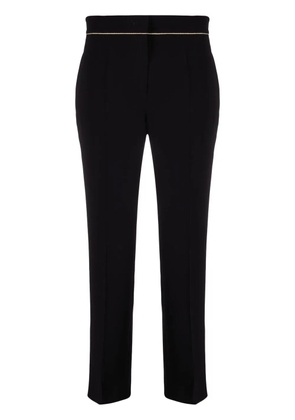 Max Mara Stella cropped tailored trousers - Black