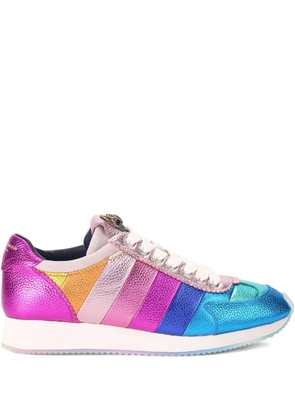 Kurt Geiger London Islington Pump metallic stripe sneakers - Blue