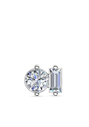 ALINKA 18kt white gold AMALFI diamond stud - Silver