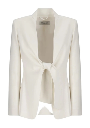 Max Mara Ghiotto knot jacket - White