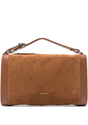 Coccinelle suede shoulder bag - Brown