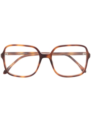 Isabel Marant Eyewear tortoiseshell square frame glasses - Brown
