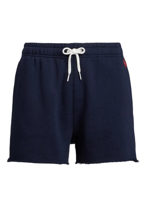 Polo Ralph Lauren frayed-hem loungewear shorts - Blue