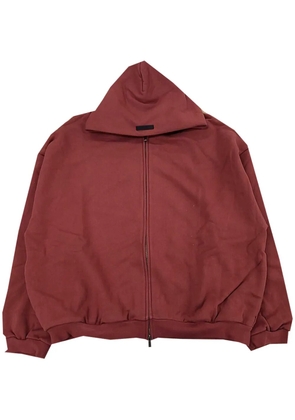 FEAR OF GOD ESSENTIALS logo-print hoodie - Pink