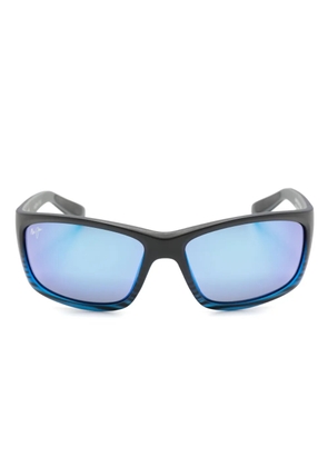 Maui Jim Kanaio Coast rectangle-frame sunglasses - Black