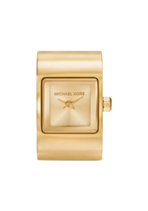 Michael Kors square 13mm watch ring - Gold