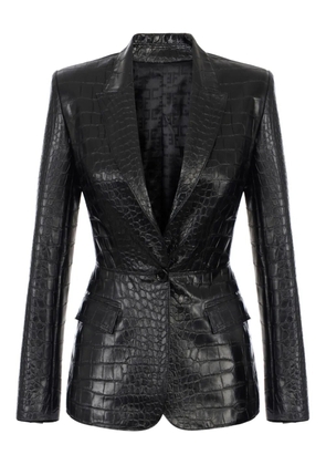 Elisabetta Franchi single-breasted blazer - Black