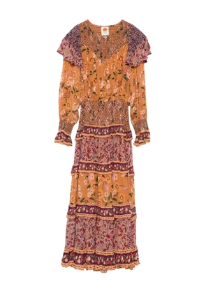 FARM Rio floral-print dress - Brown