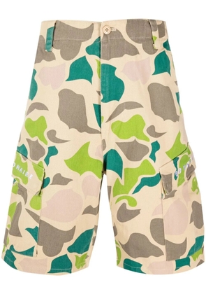 Billionaire Boys Club camouflage-print cargo shorts - Neutrals