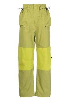 A-COLD-WALL* contrast-panel cargo trousers - Green
