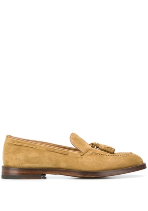 Scarosso x WM Brown William suede loafers - Neutrals