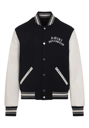 AMIRI varsity wool jacket - Black
