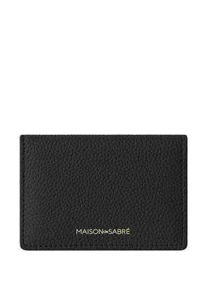MAISON de SABRÉ Leather Card Case - Black