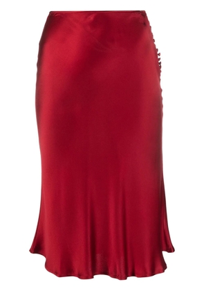 Christian Dior Pre-Owned 1990s bias cut skirt - Red