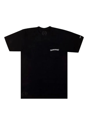 Chrome Hearts scroll-logo pocket T-shirt - Black