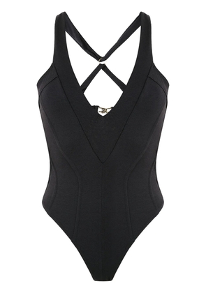 Amir Slama cut out one-piece - Black