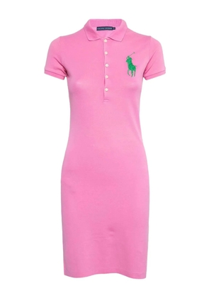 Polo Ralph Lauren Vintage pre-owned embroidered logo polo dress - Pink