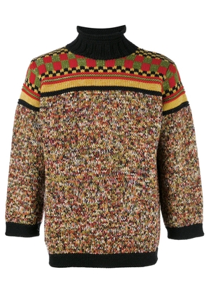 Jean Paul Gaultier Pre-Owned mixed pattern jumper - Multicolour