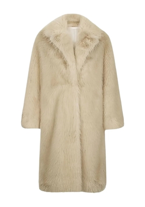 LIU JO faux-fur coat - Neutrals