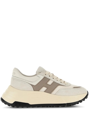 Hogan leather sneakers - Neutrals