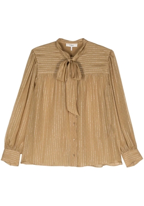 Chloé lurex silk blouse - Green