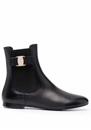 Ferragamo Vara Bow Chelsea boots - Black