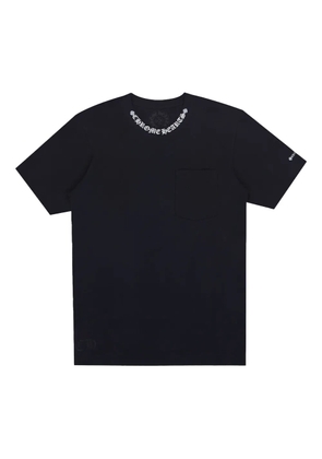 Chrome Hearts neck-logo T-shirt - Black