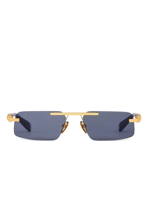 Balmain Eyewear geometric-frame sunglasses - Black
