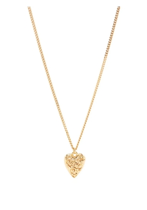 Emanuele Bicocchi gold small arabesque heart pendant