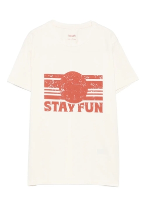 Ba&Sh graphic-print cotton T-shirt - Neutrals