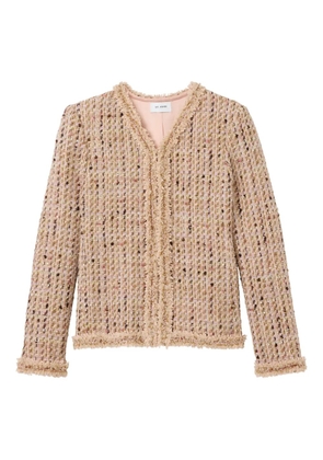St. John tweed fringed jacket - Neutrals