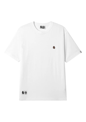 FINGERCROXX logo-appliqué T-shirt - White