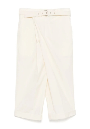 Comme Des Garçons wide leg trousers - Neutrals