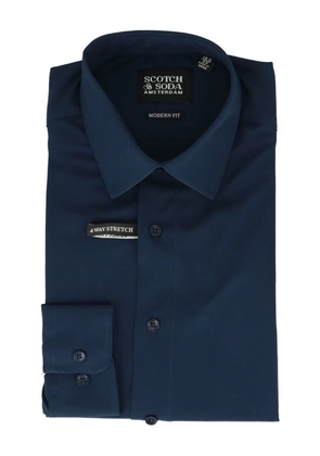 Scotch & Soda four-way-stretch shirt - Blue