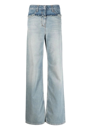 Givenchy low-rise straight-leg jeans - Blue