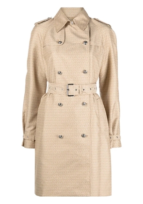 Michael Michael Kors double-breasted trench coat - Neutrals