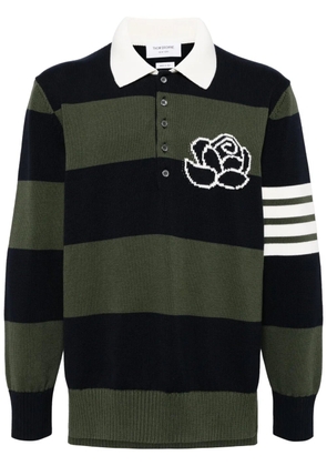 Thom Browne 4-Bar polo shirt - Blue