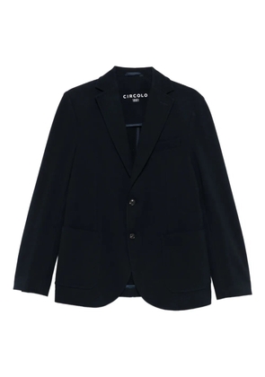Circolo 1901 two-button patch-pocket blazer - Blue